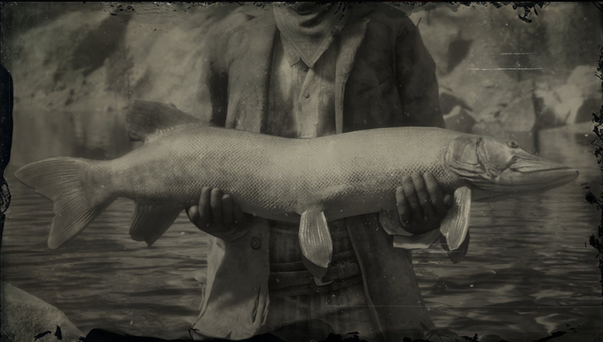 Fish With A Musky Legend 