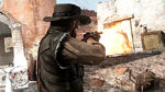 John Marston wielding the explosive rifle.