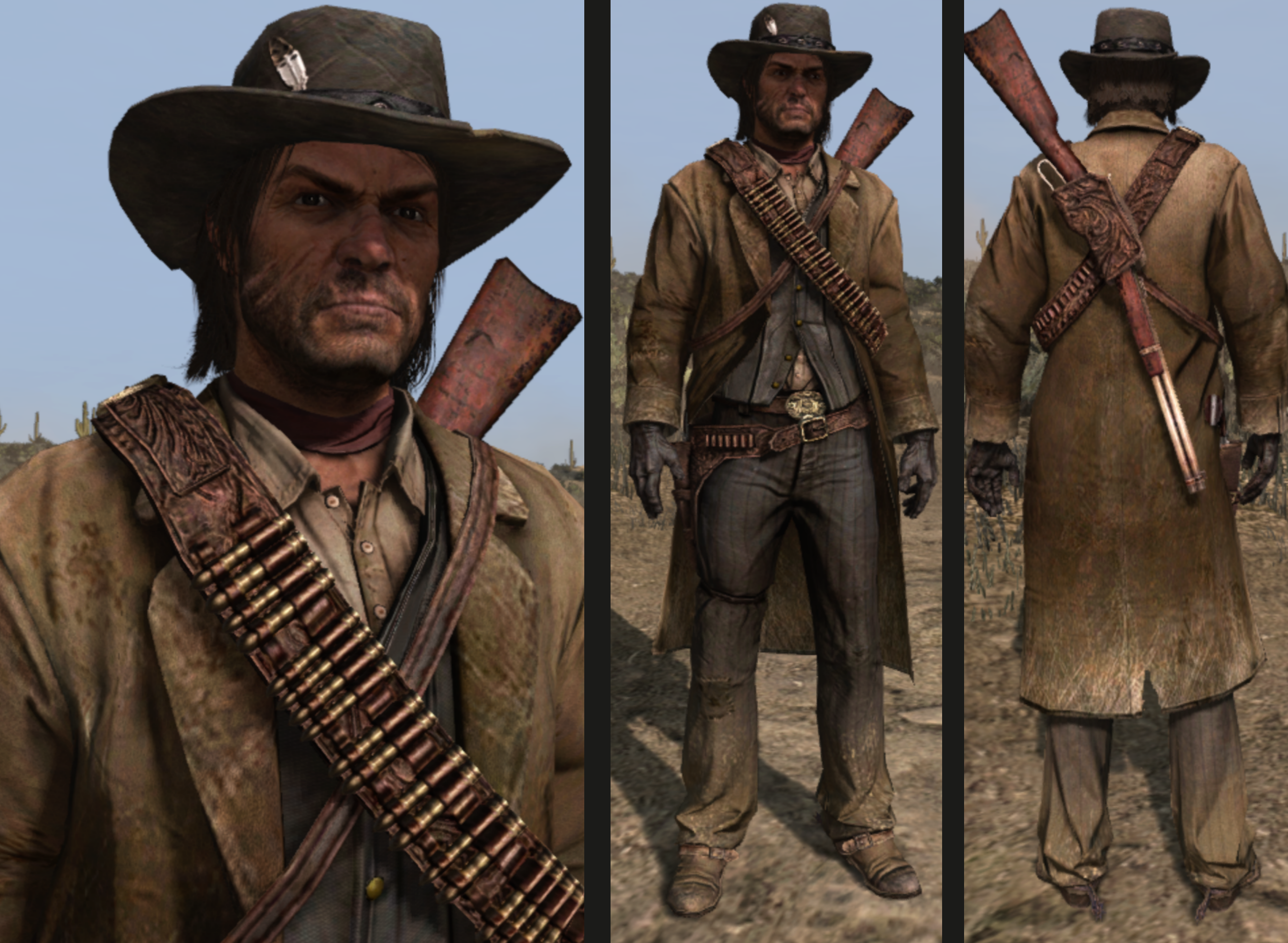 Would love a more rugged version of the black duster coat. Just have to  settle for the clean version instead : r/reddeadfashion