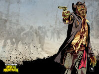 Artwork for Undead Nightmare, depicting an undead Ricketts.