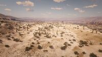 Tesoro Azul from the east in Red Dead Redemption 2