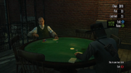 Sam Wah playing poker in Blackwater