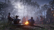 Arthur and the gang camping rdr2