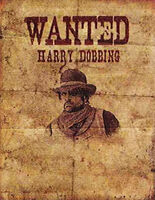 Harry Dobbing's wanted poster