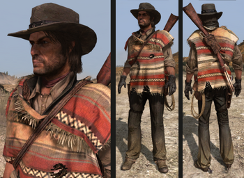 RDR Poncho Outfit