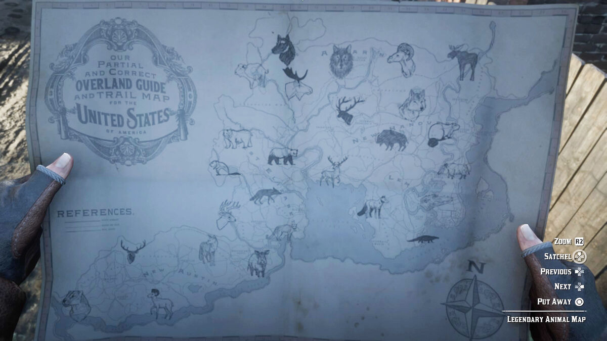 Red Dead Redemption 2 animal map locations: Where to find