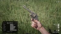 A close-up of Micah's Revolver