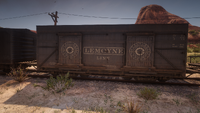 Lemoyne line train in New Austin