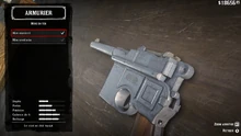 Pistolet Mauser (RDR2)10