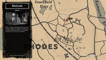 Red Dead Redemption 2 : Carte (map) interactive des différentes