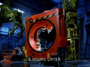 The pod which escaped the SS Hermes, containing Talia Garrett and unfortunately the Chameleonic Microbe ("Only the Good...", Series VIII)