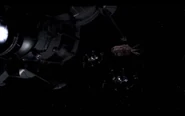 The Simulant Death Ship launches Annihilators at Red Dwarf