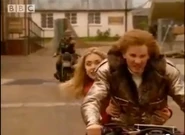 Acebonjelaescape.jpg (39 KB) Ace Rimmer and Princess Bonjella escape Nazis on a space bike ("Stoke Me a Clipper", Series VII)