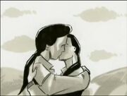 Ora kisses Cat after saving her life and revealing 's betryal