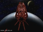 1024x768RedDwarf.jpg (101 KB) The front of the nanobot-rebuilt Red Dwarf of Series VIII