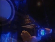 Kryten searching for the Polymorph with a Psi-Scan ("Polymorph")
