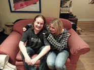 Blackstone with Ian Symes of Red Dwarf fan site Ganymede & Titan