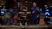 Lister and Rimmer in the Series X Drive Room