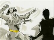 The real Zural, a Felis sapiens, is killed by 