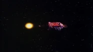 The pod turns towards Red Dwarf''