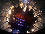 The assembly area for the prisoners, overhead view