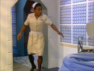 Cat sneaks in as a woman ("Only the Good...")