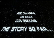 Red dwarf backwards star wars spoof