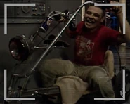 SpaceBike1.jpg (70 KB) Lister on his first Space Bike