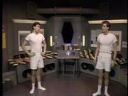 The two Rimmers move into their own  and goad each other on in .