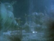 The Dwarfers go to investigate the underwater wreck of SSS Esperanto ("Back to Reality", Series V)