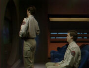 An extended scene of the two Rimmers aggravating each other in the 