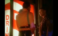 A Psiren disguises itself as a vending machine aboard Starbug to ensnare Lister and Cat ("Psirens", Series VI)