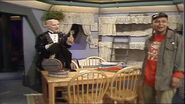 Kryten spruces up the original sleeping quarters ("Kryten")