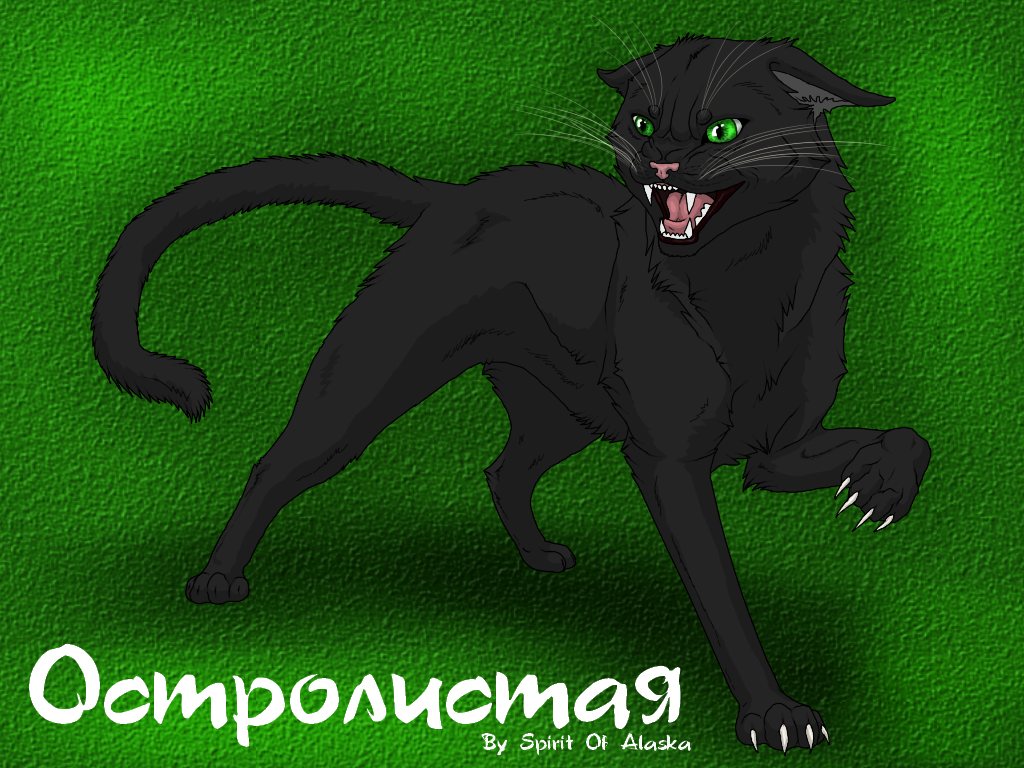 warrior cats hollyleaf and fallen leaves