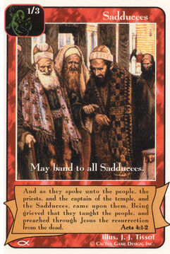 Sadduccees (4) - Apostles