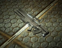 Assault Rifle lying on the floor