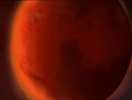 An image of Mars prior to the First Martian Revolution, when was still controlled entirely by the Ultor Corporation.