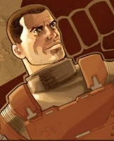 Parker in the Red Faction: Guerrilla comic
