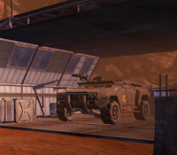 EDF Staff Car in Safehouse.