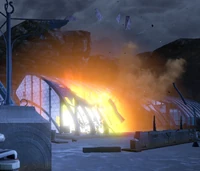 The Canyon View destroyed.