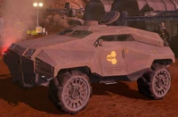 An unoccupied EDF Scout Car.