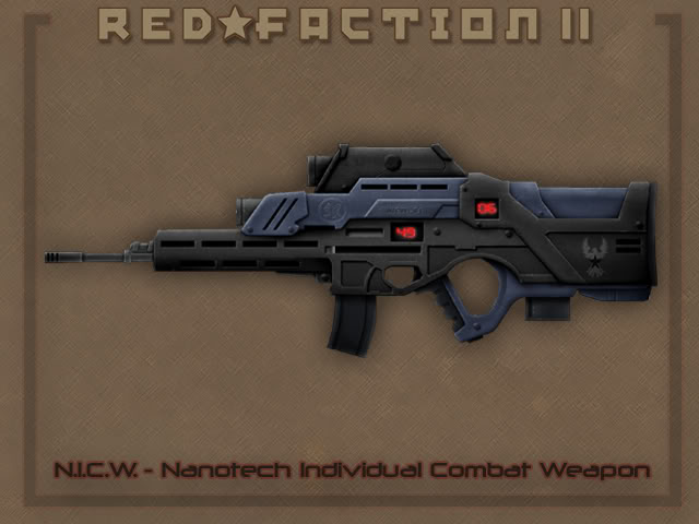Nanotech Individual Combat Weapon | Red Faction Wiki | Fandom