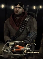 Darius with the Arc Welder in 2175