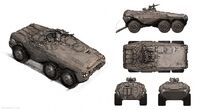 Concept Art of the APC