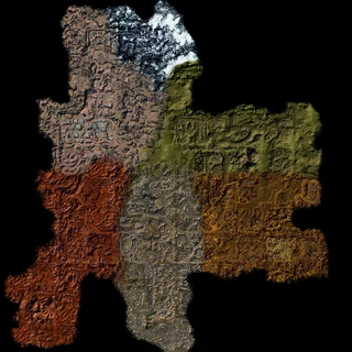 Full Map Of Tharsis Region