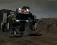 Heavy Walker shown on Industrial Revolution briefing mission