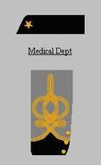 Major (Medical Corps shown)