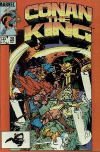 Conan the King #28 from 1985
