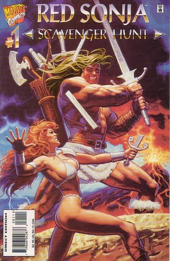 Red Sonja: Scavenger Hunt from 1995, Marvel's final Red Sonja comic