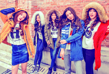 Red Velvet Kpop Fashion for Metersbonwe 2015